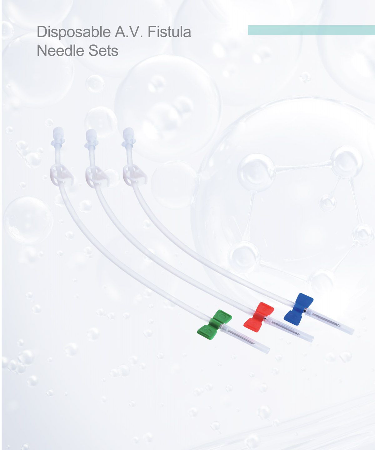 Disposable AV Fistula Needle Set