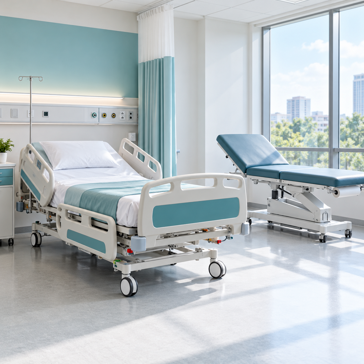 Electric Hospital Bed