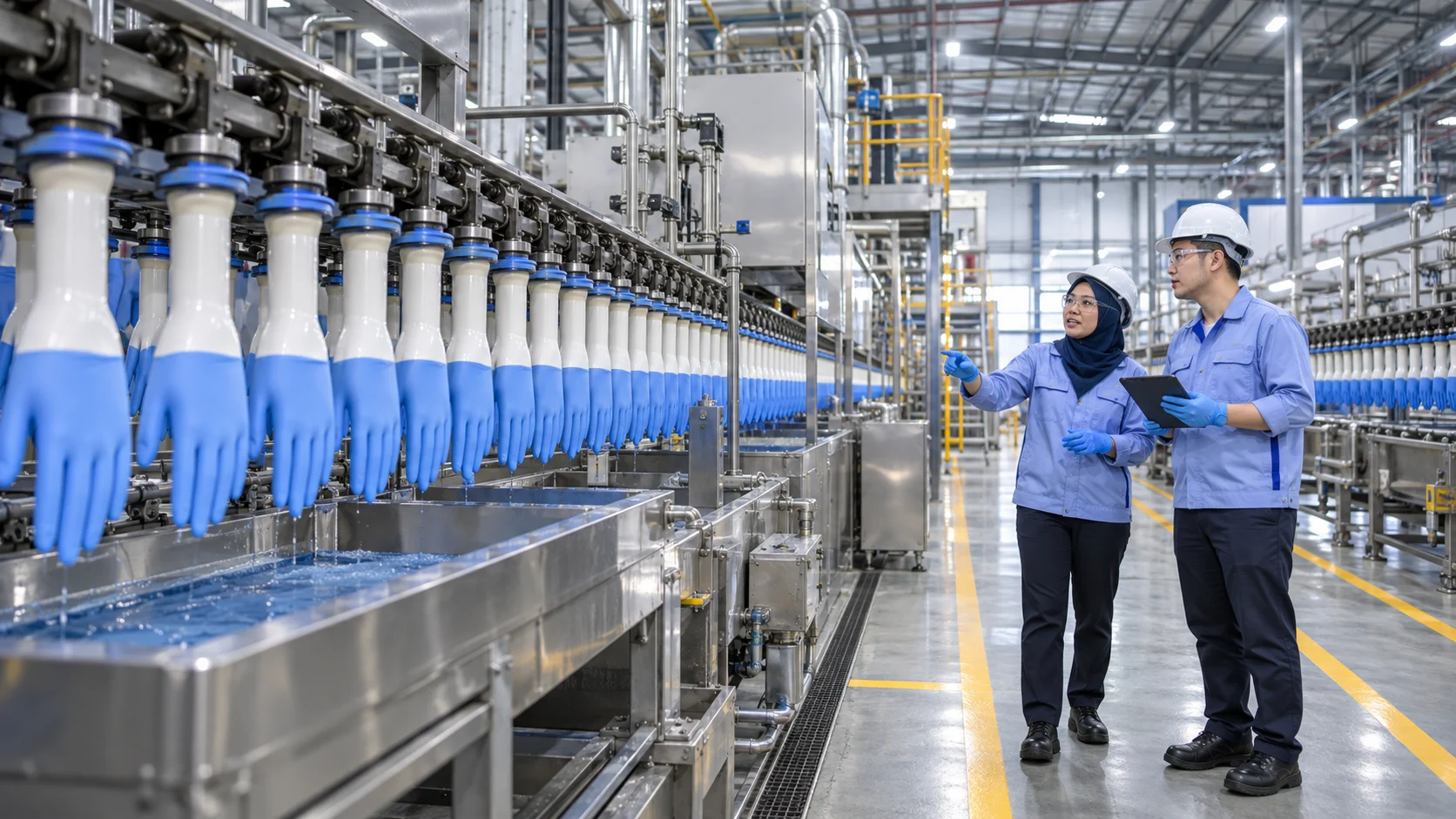 Illustrative Malaysian manufacturing team