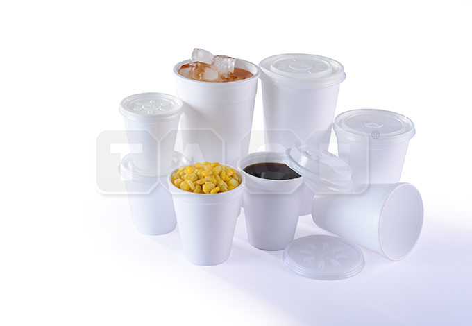 Expanded Polystyrene Foam (EPS) Cup and Lid