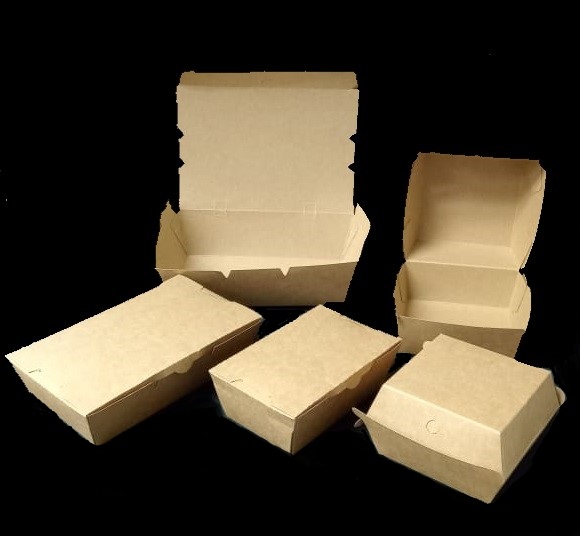 Paper Lunch and Burger Boxes
