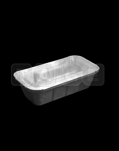 Clear Aluminium Foil Container Lid (KPS)