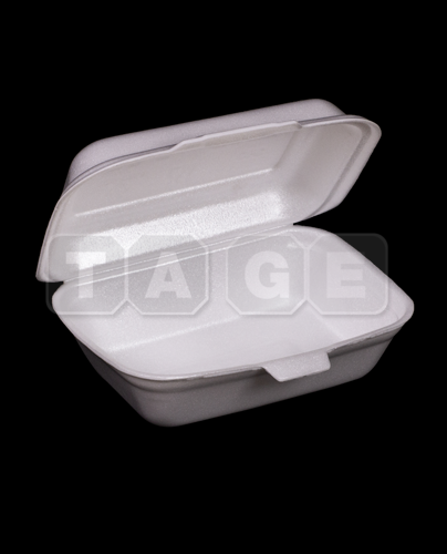 Foam Food Box (Hinged With Lock)